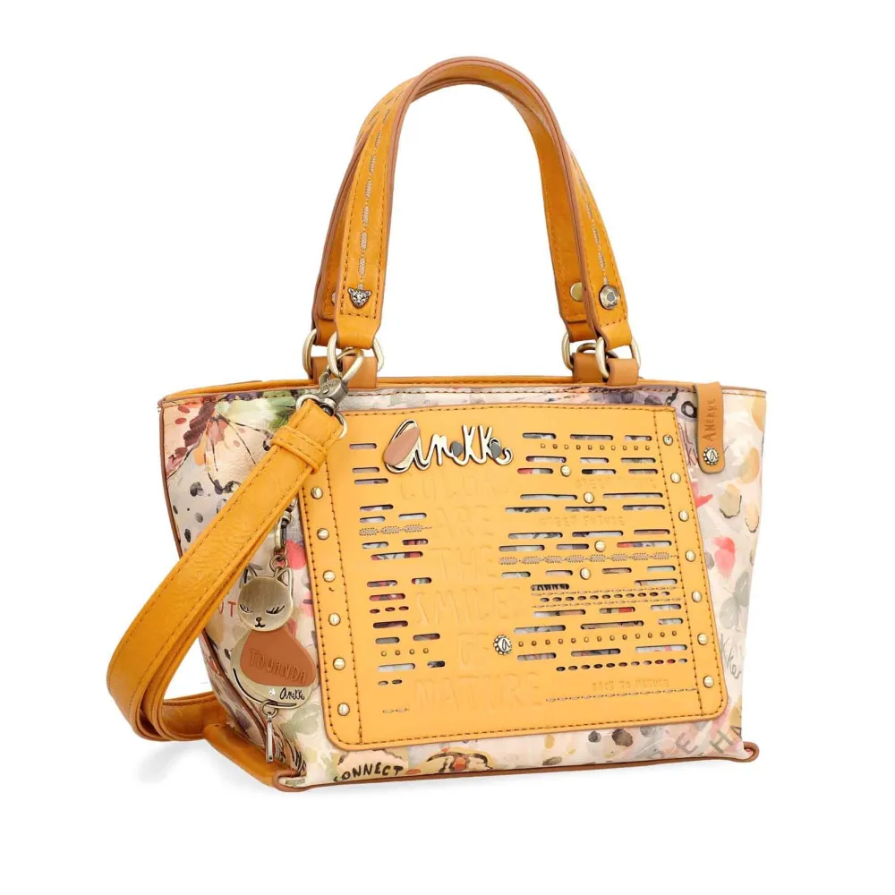 Borsa tote Pachamama Anekke Nature color ocra