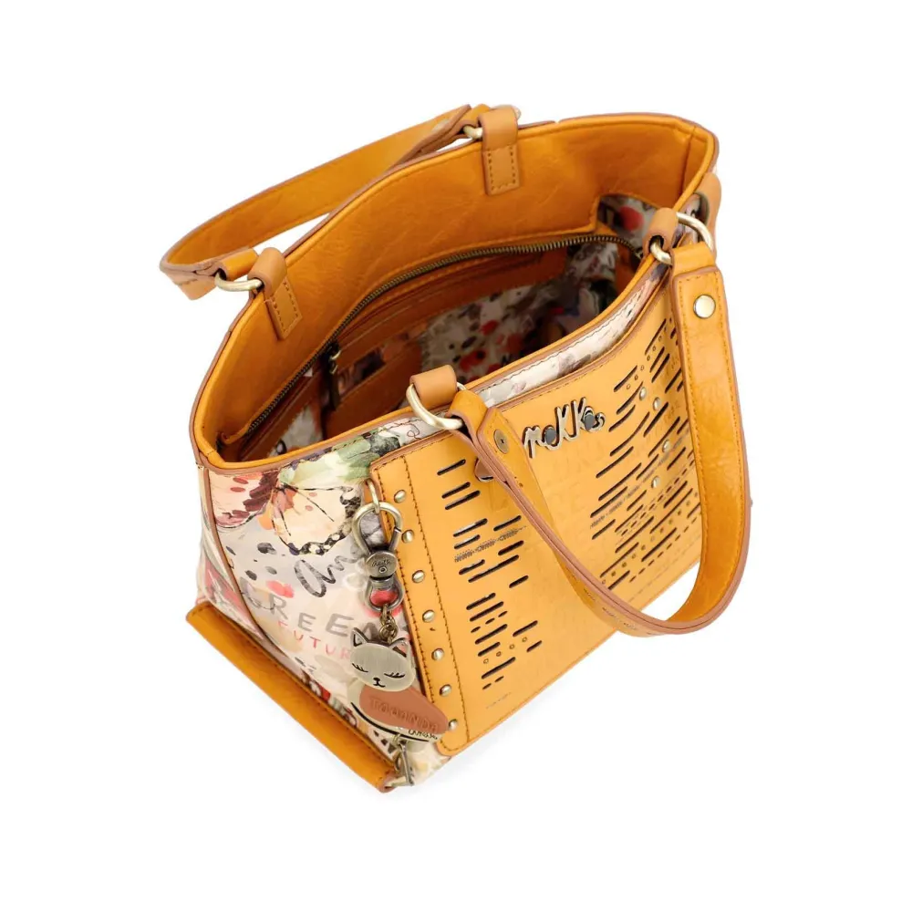 Borsa tote Pachamama Anekke Nature color ocra