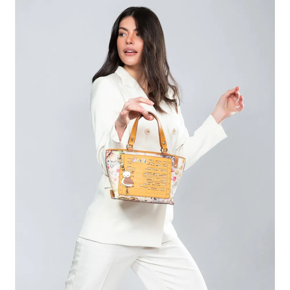 Borsa tote Pachamama Anekke Nature color ocra