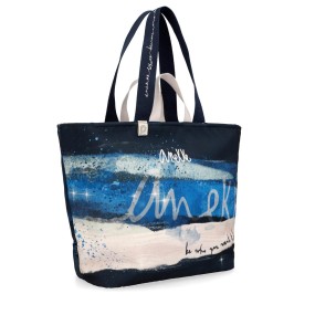 Borsa morbida da spiaggia Anekke Hollywood Blu