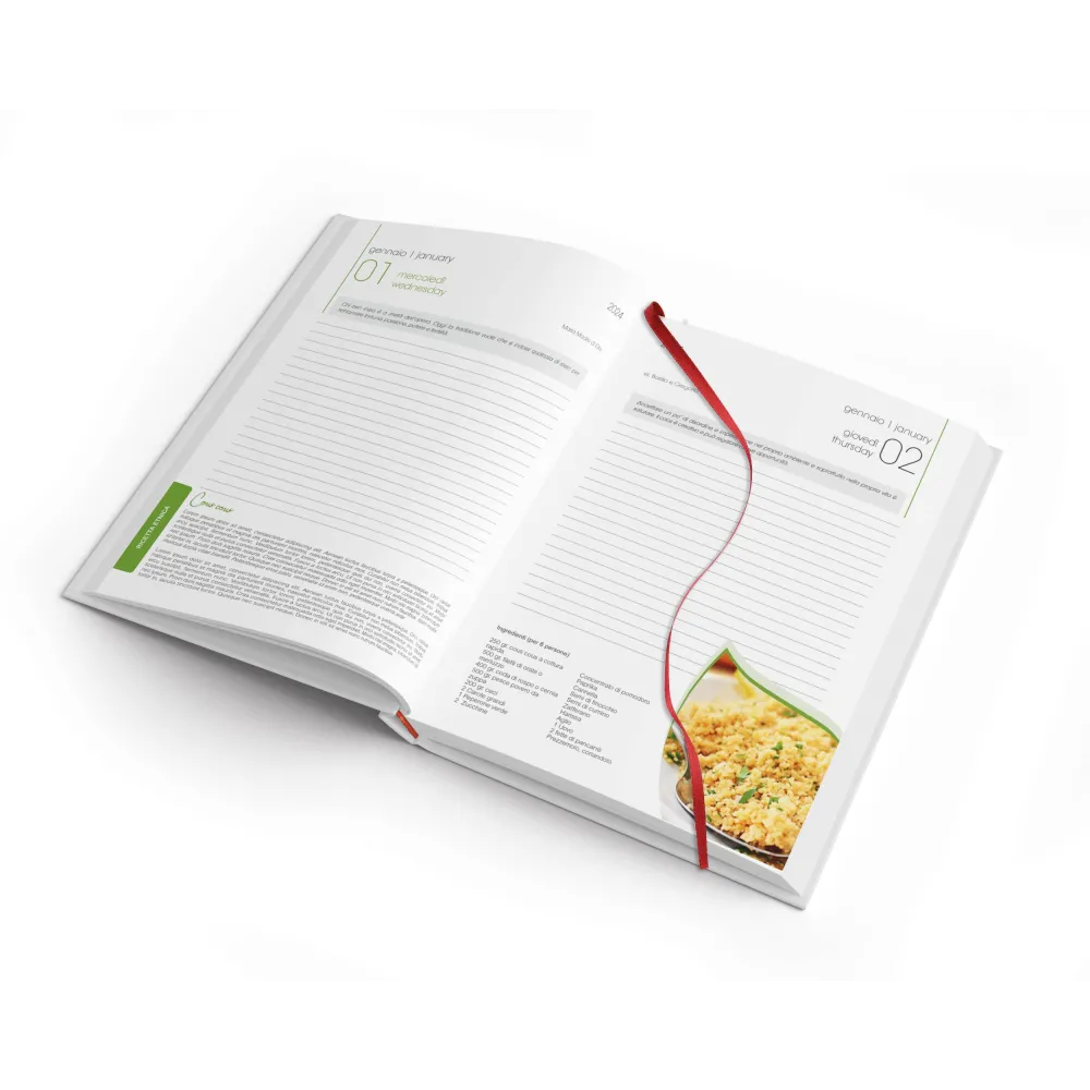 Agenda giornaliera Libro di Casa Cangini Filippi