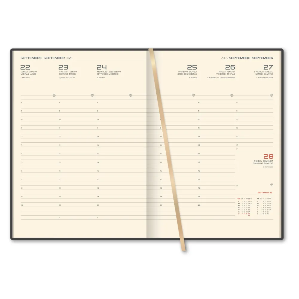 Agenda Settimanale Cangini Filippi Maiori Blu