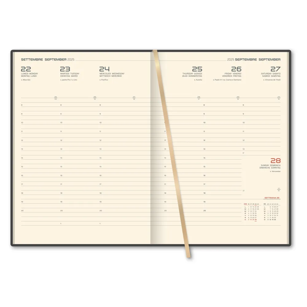 Agenda Settimanale Cangini Filippi Maiori Verde