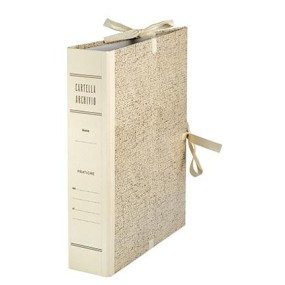 Faldoni con legacci Incollati Dorso Cm 15