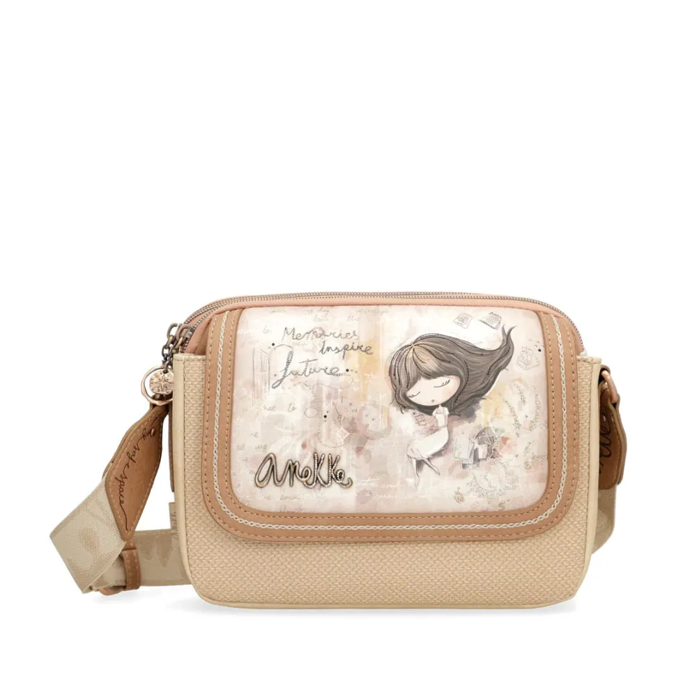 Borsa A Tracolla Anekke Memories Con Patta Ovale