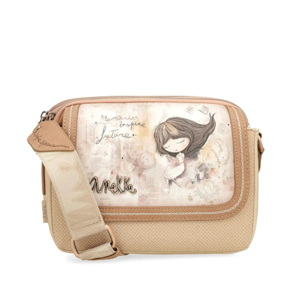 Borsa A Tracolla Anekke Memories Con Patta Ovale