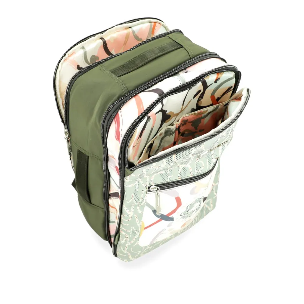 Zaino Da Viaggio Anekke Smart Ampio Verde
