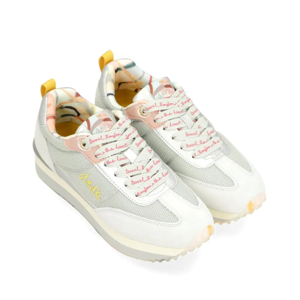 Scarpe Sneakers 37 Anekke Smart Argento