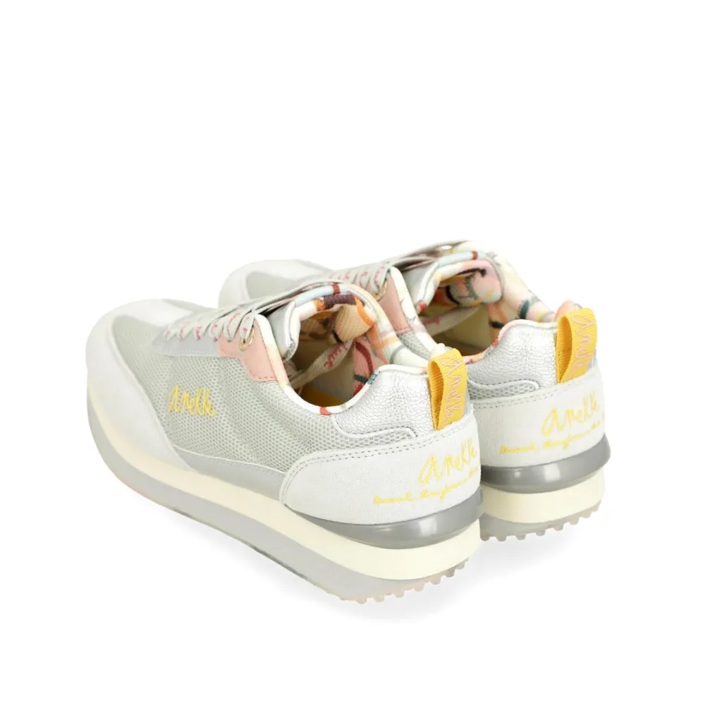Scarpe Sneakers 38 Anekke Smart Argento