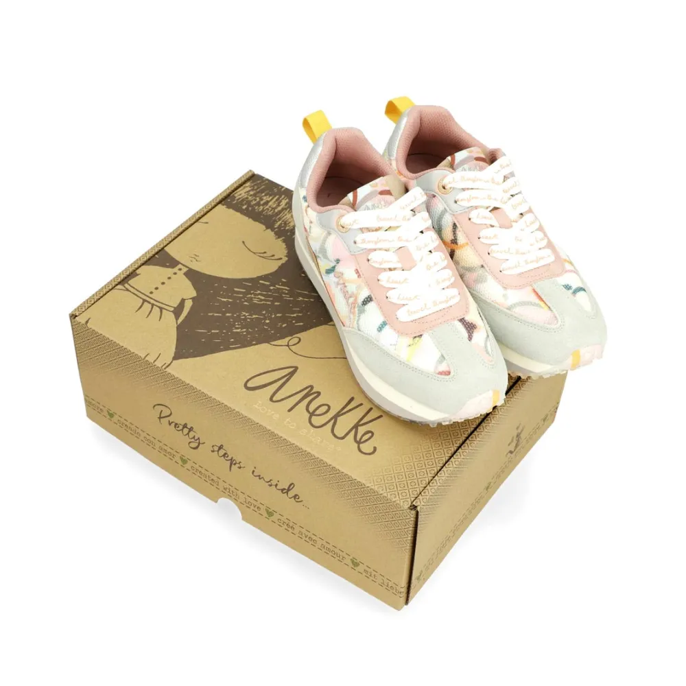 Scarpe Sneakers 38 Anekke Smart Rosa