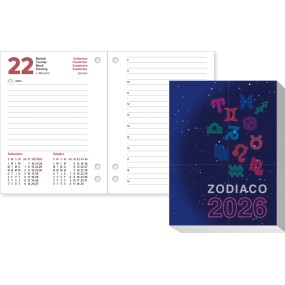 Blocco da tavolo zodiaco