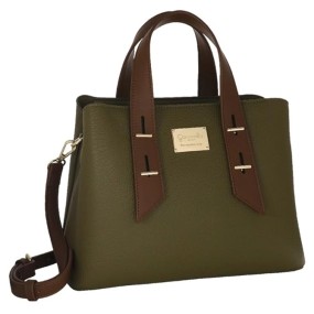 Borsa a Mano M Bree Camomilla Verde