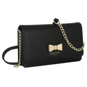 Borsa Portafoglio Nice Office Nero Camomilla