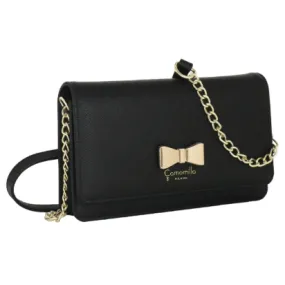 Borsa Portafoglio Nice Office Nero Camomilla