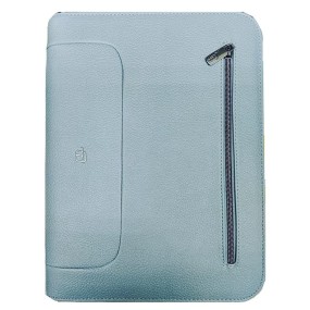 Portablocco A4 con Zip Gate Trended InTempo Azzurro