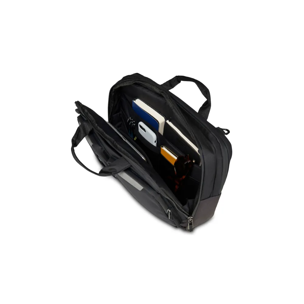Cartella Porta PC 15,6" con Tracolla Invicta Nero