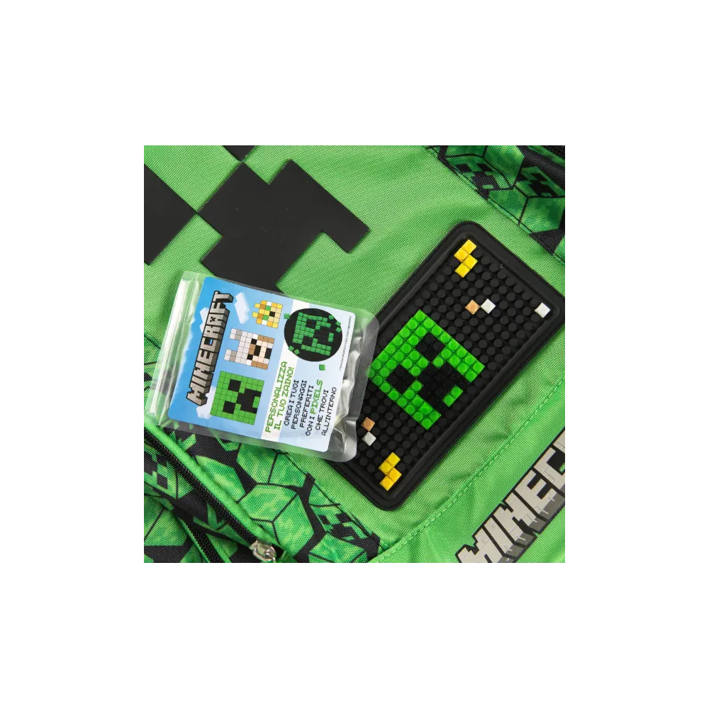 Zaino Organizzato Minecraft