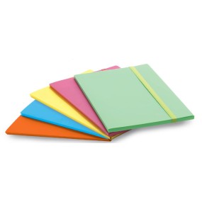 Cartella 3 Lembi Con Elastico PVC Dorso 1cm - Fuxia