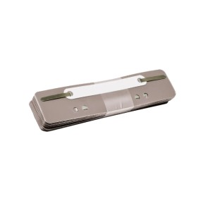 Pressini In ABS Con Linguette in Metallo 25pz - Grigio