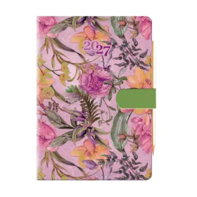 Agenda Giornaliera Cangini Filippi Fiori Rosa