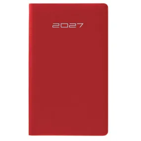 Planning mensile PVC Alpha Rosso Coral Cangini Filippi