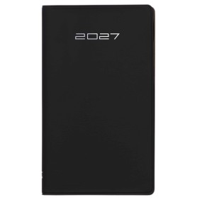 Agenda Mensile PVC Alpha Nero Cangini Filippi