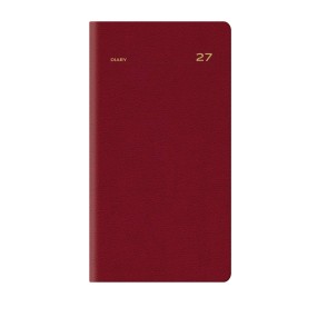 Agenda Settimanale Vericale Cangini Filippi Maiori Rossa