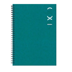 Agenda Settimanale Spiralata Cangini Filippi Marmora Verde Acqua
