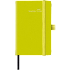 Agenda Settimanale con Note Cangini Filippi Copacabana Gialla