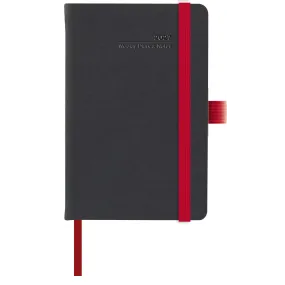 Agenda Settimanale con Note Cangini Filippi Black Color Rossa