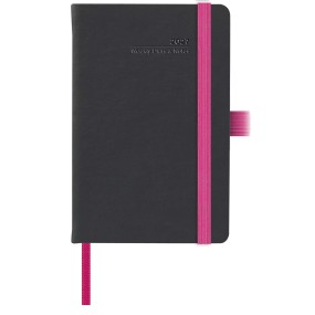 Agenda Settimanale con Note Cangini Filippi Black Color Rosa