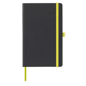 Agenda Settimanale Cangini Filippi Black Color Giallo