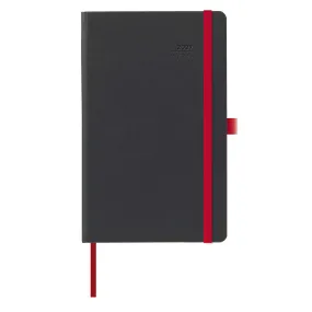 Agenda giornaliera Cangini Filippi Black Color Rossa