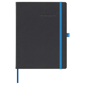 Agenda Settimanale Cangini Filippi Black Color Blu