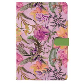 Agenda Giornaliera Cangini Filippi Fiori Rosa
